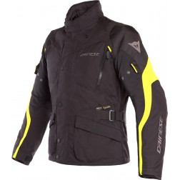 DAINESE TEMPEST 2 D-DRY BLACK BLACK FLUO YELLOW GIACCA